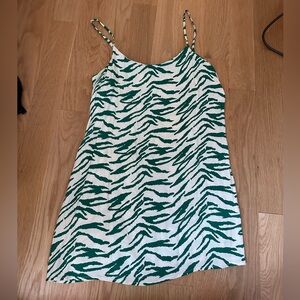 Reformation Zebra Dress